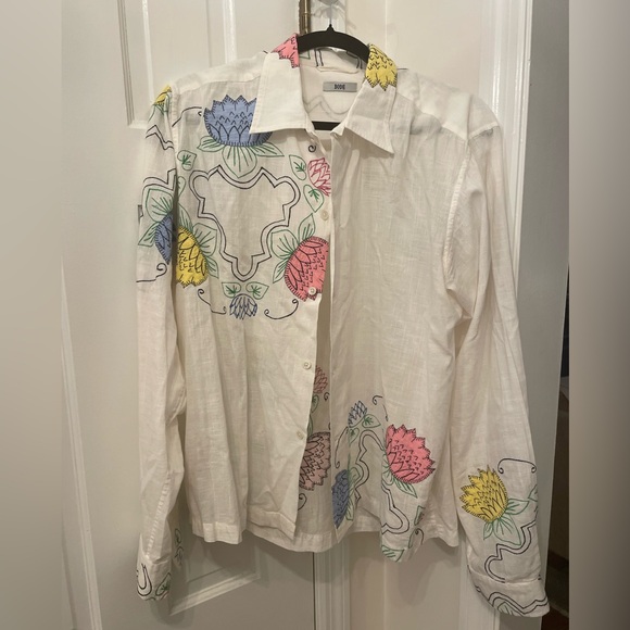 Bode Long Sleeve Shirt/Shorts Matching Set - Picture 1 of 12